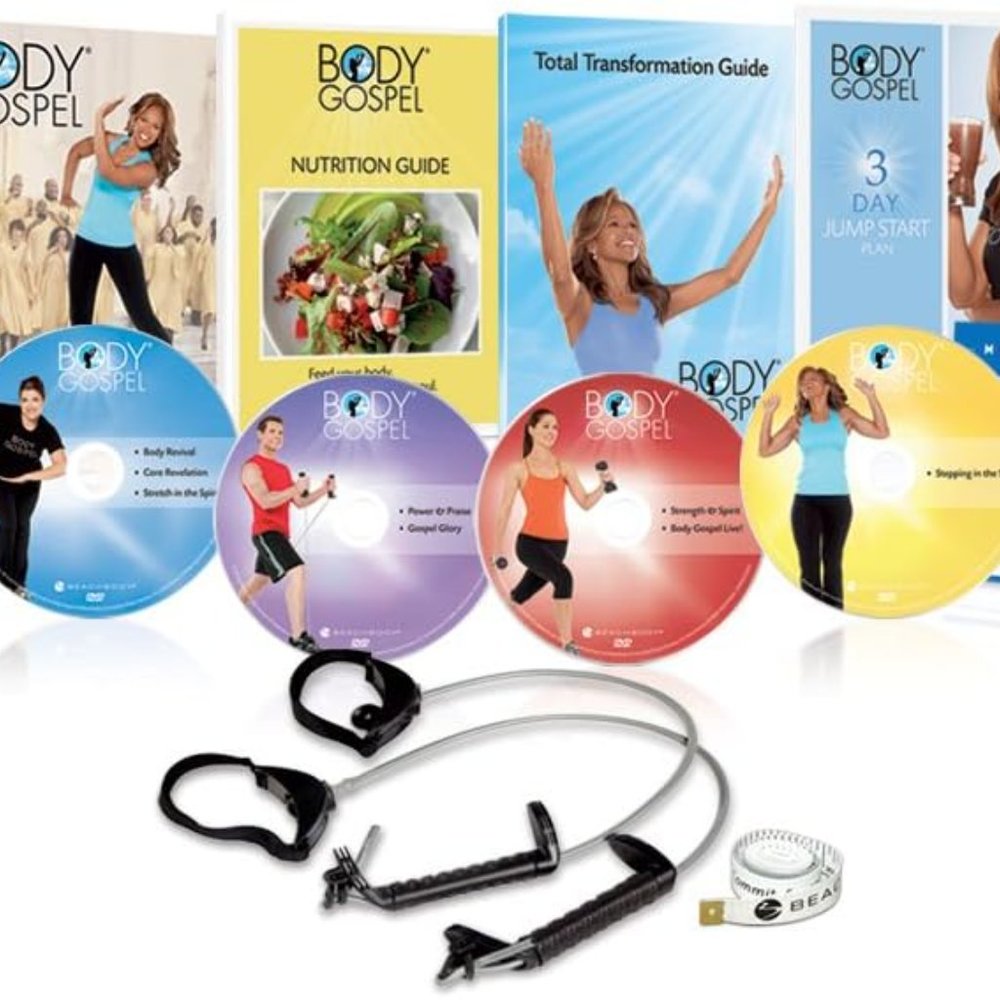 BODY GOSPEL FITNESS DVD SET~ Beginner & Intermediate~ ALL YOU NEED~ NEW & SEALED